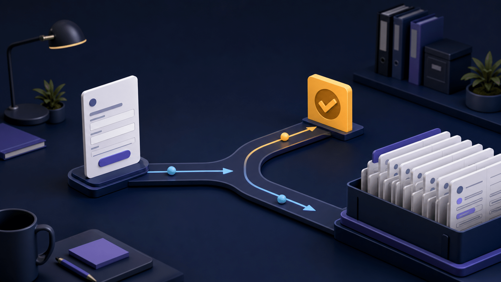 WordPress form path splitting between a validation checkpoint and an after-submission review queue